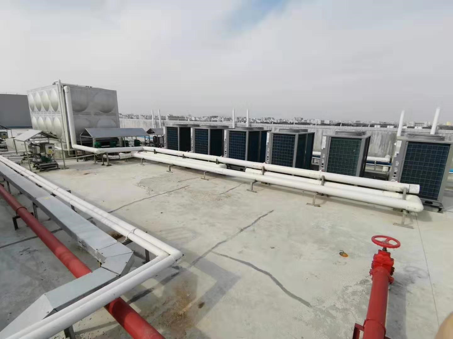 明升mansion88澄海中学空气能热泵案例