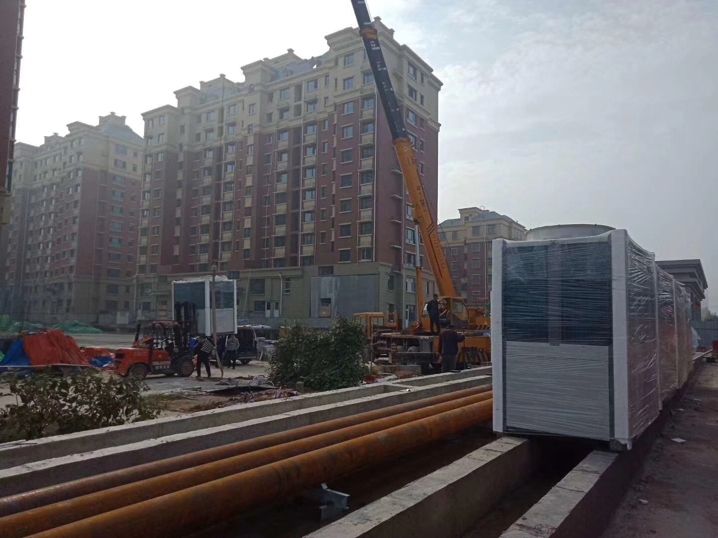 明升mansion88空气源热泵机组