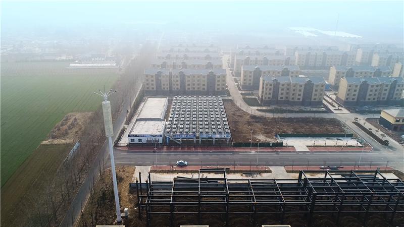 小区空气能热泵冷暖